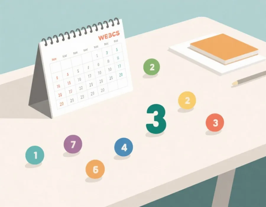 开奖日历与号码展示